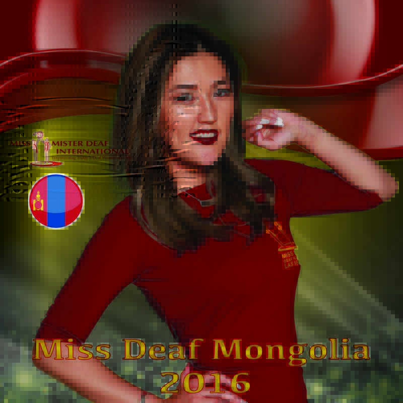 Miss Deaf Mongolia