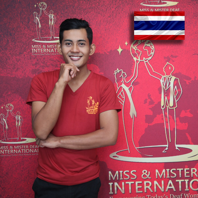 Mister Deaf Thailand (Puwadech Yindee)