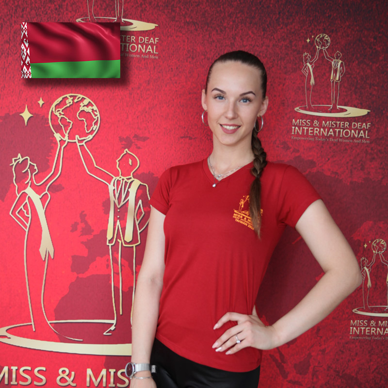 Miss Deaf Belarus (Anastasia Viazovskaya)