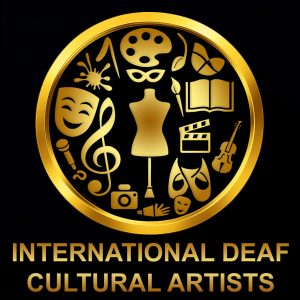 Logo of International Deaf Cultrual Artists"